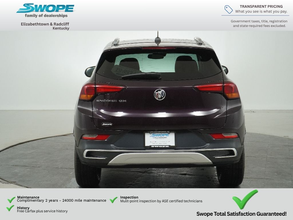 Used 2021 Black Currant Metallic Buick Essence image 4