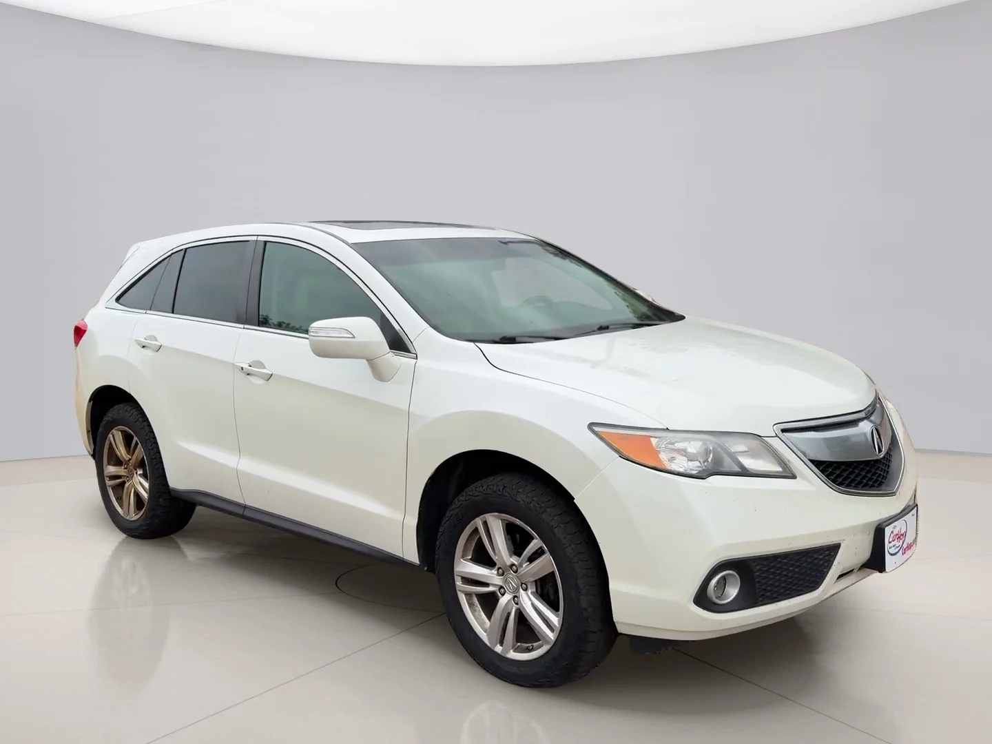 Used 2014 White Acura TECH PKG image 7