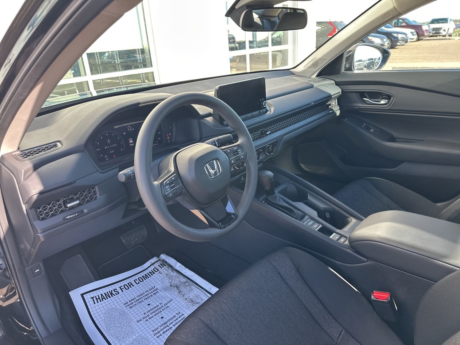 Certified Used 2025 Black Honda SE image 11