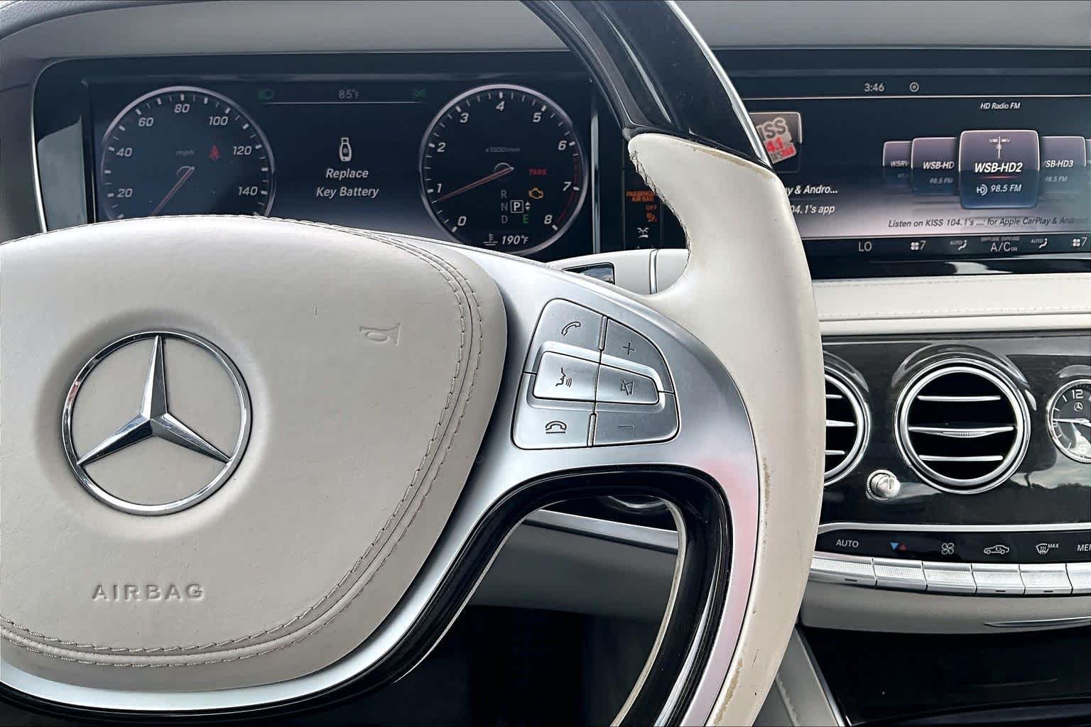 Used 2016 Iridium Silver Metallic Mercedes-Benz S 550 image 24