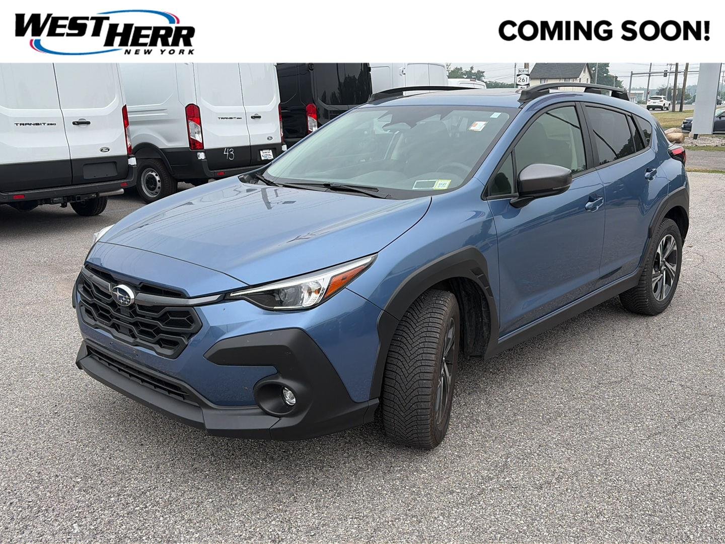 Used 2024 Horizon Blue Pearl Subaru Premium image 1