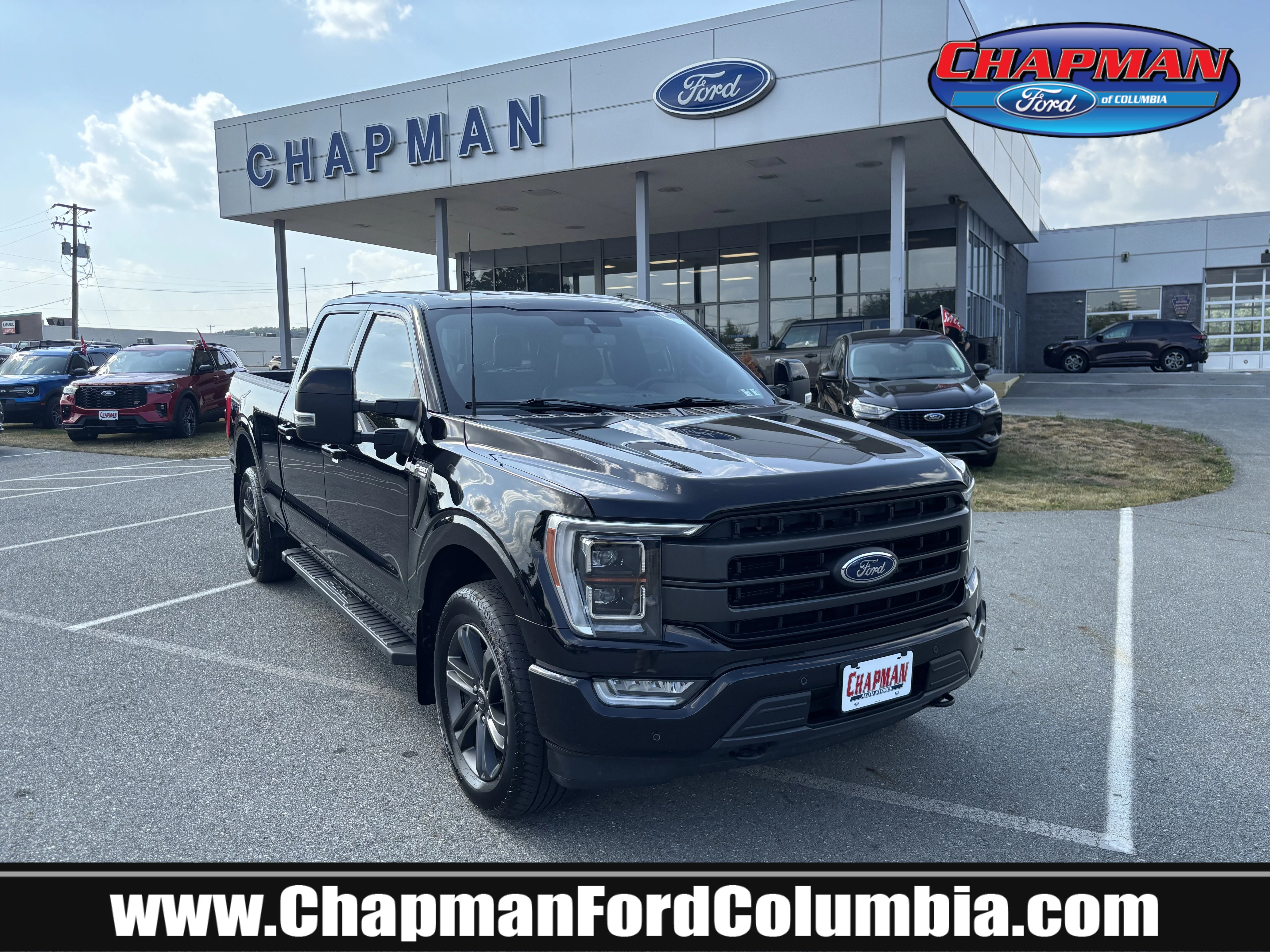 Certified Used 2023 Black Ford Lariat image 1