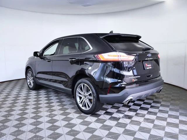 Certified Used 2024 Black Ford Titanium image 4