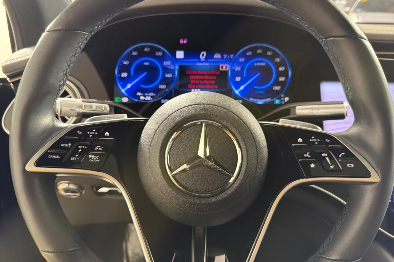 Used 2024 Obsidian Black Metallic Mercedes-Benz EQS 450+ image 23