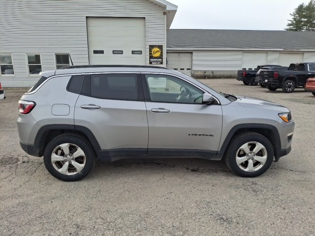 Used 2018 Jeep Compass Latitude with VIN 3C4NJDBB8JT398328 for sale in Gorham, NH