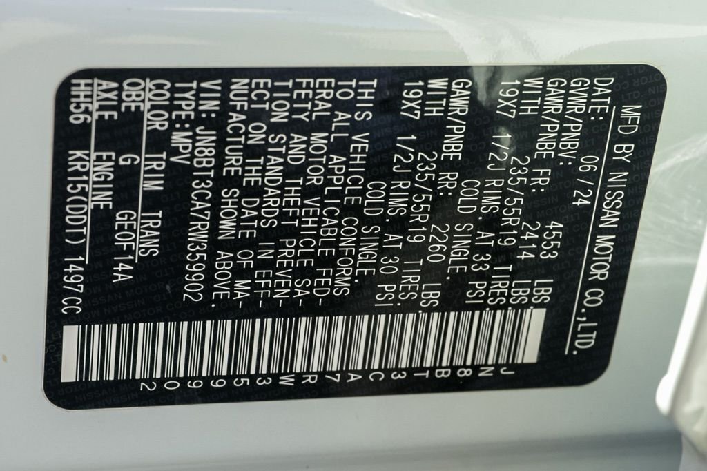 Used 2024 White Nissan SL image 37
