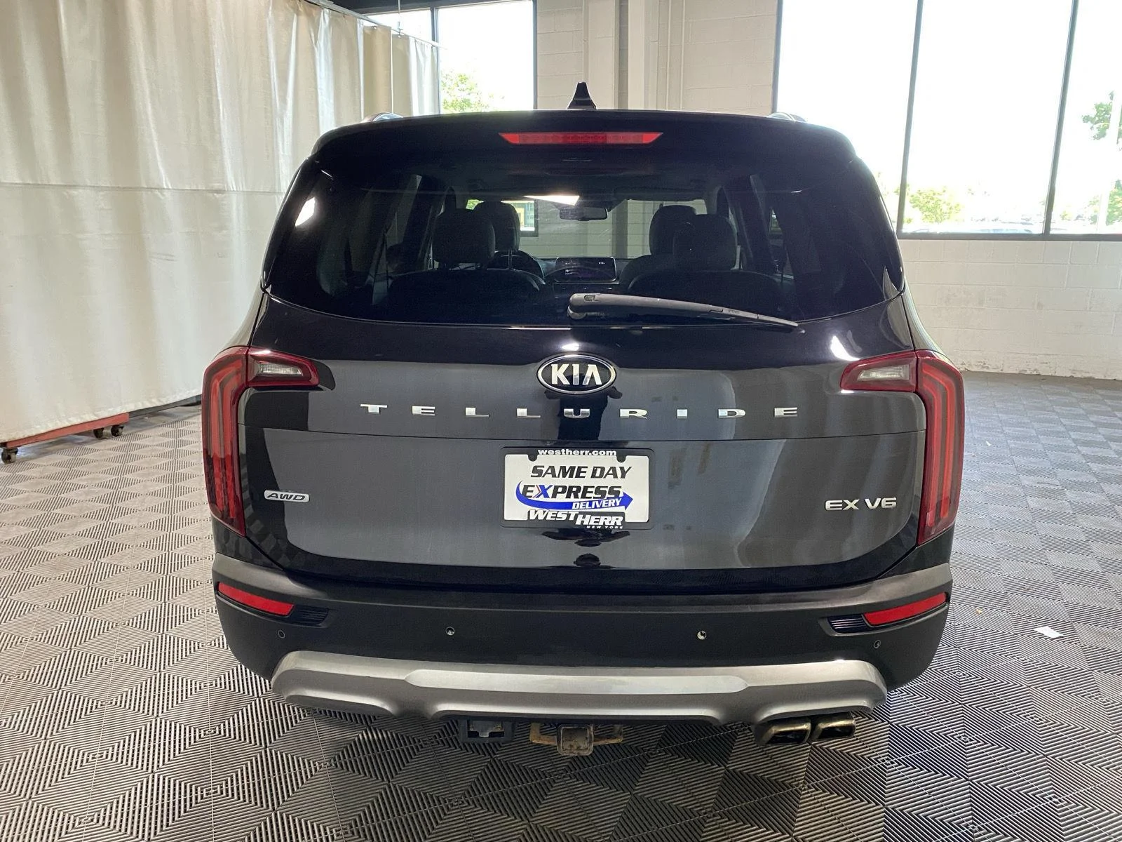 Used 2021 Black Copper Kia EX image 7