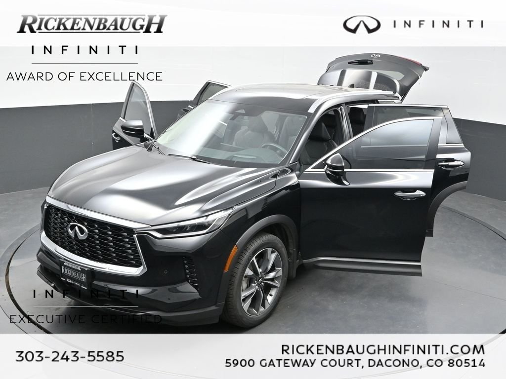 Certified Used 2023 Black INFINITI LUXE image 46