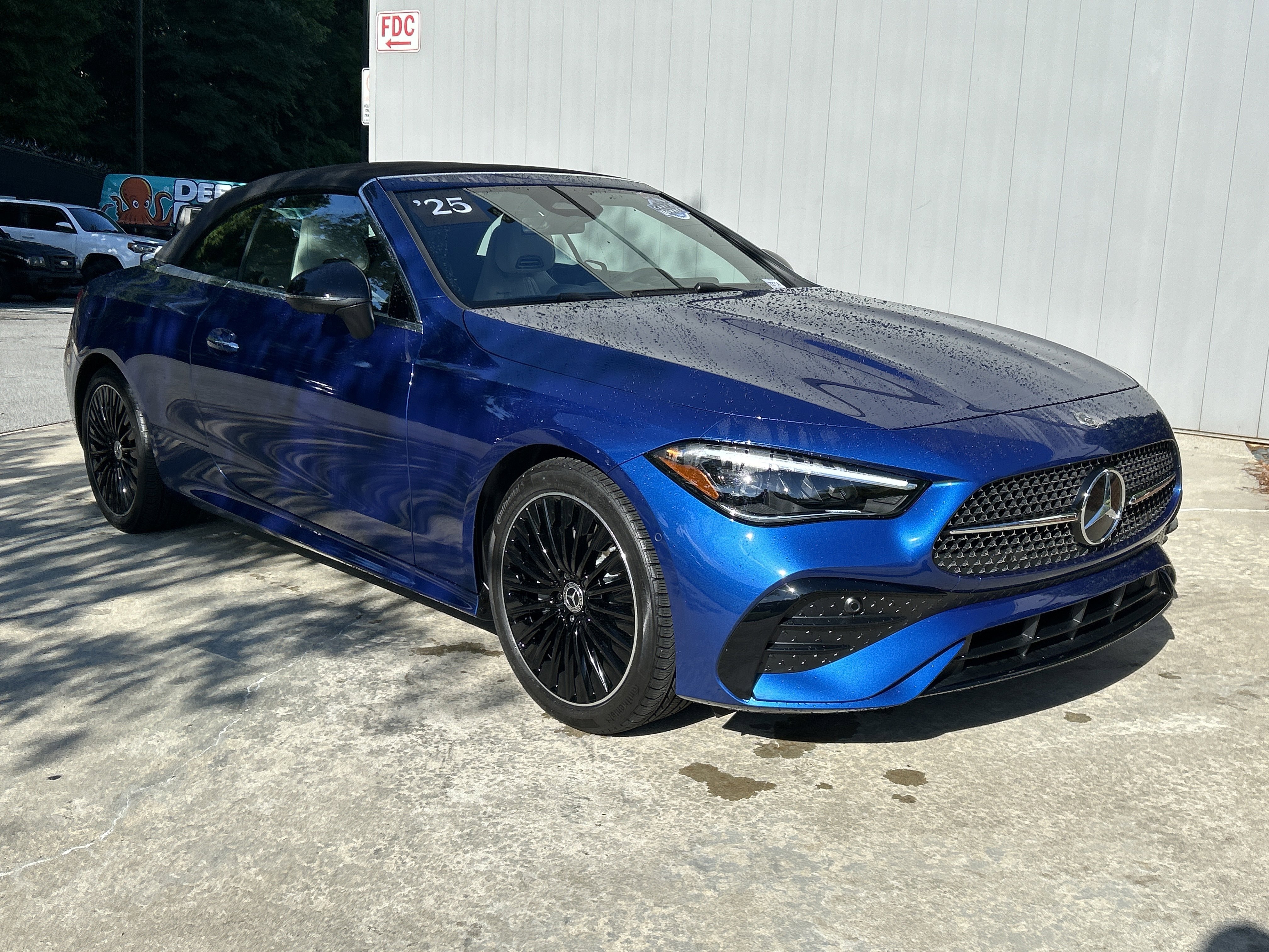 Certified Used 2025 Sterling Blue Metallic Mercedes-Benz CLE 300 4MATIC® Cabriolet image 6