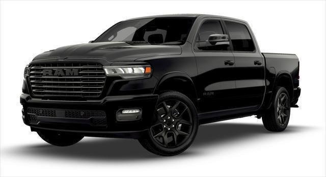 New 2026 Diamond Black Crystal Pearl-Coat Exterior Paint RAM Laramie image 25