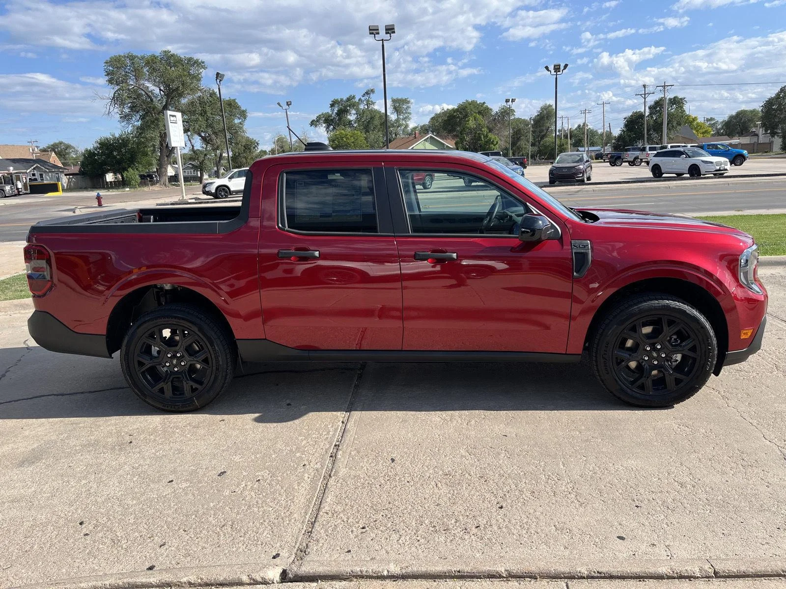 New 2026 Ruby Red Metallic Tinted Clearcoat Ford XLT image 5
