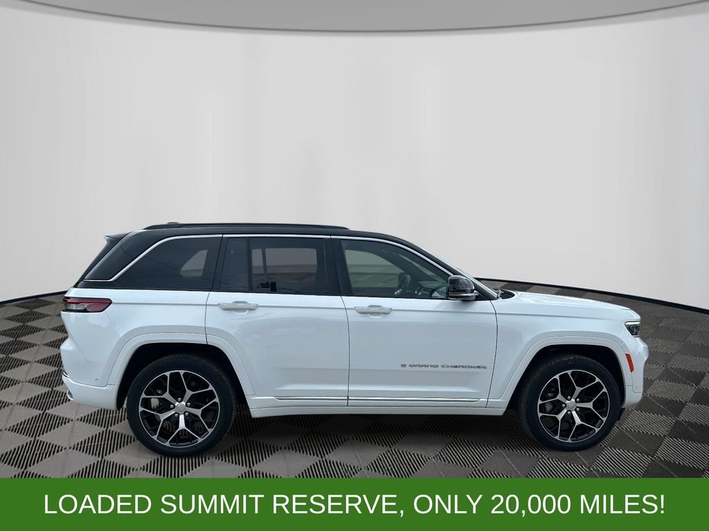 Used 2025 White Jeep Summit Reserve image 6