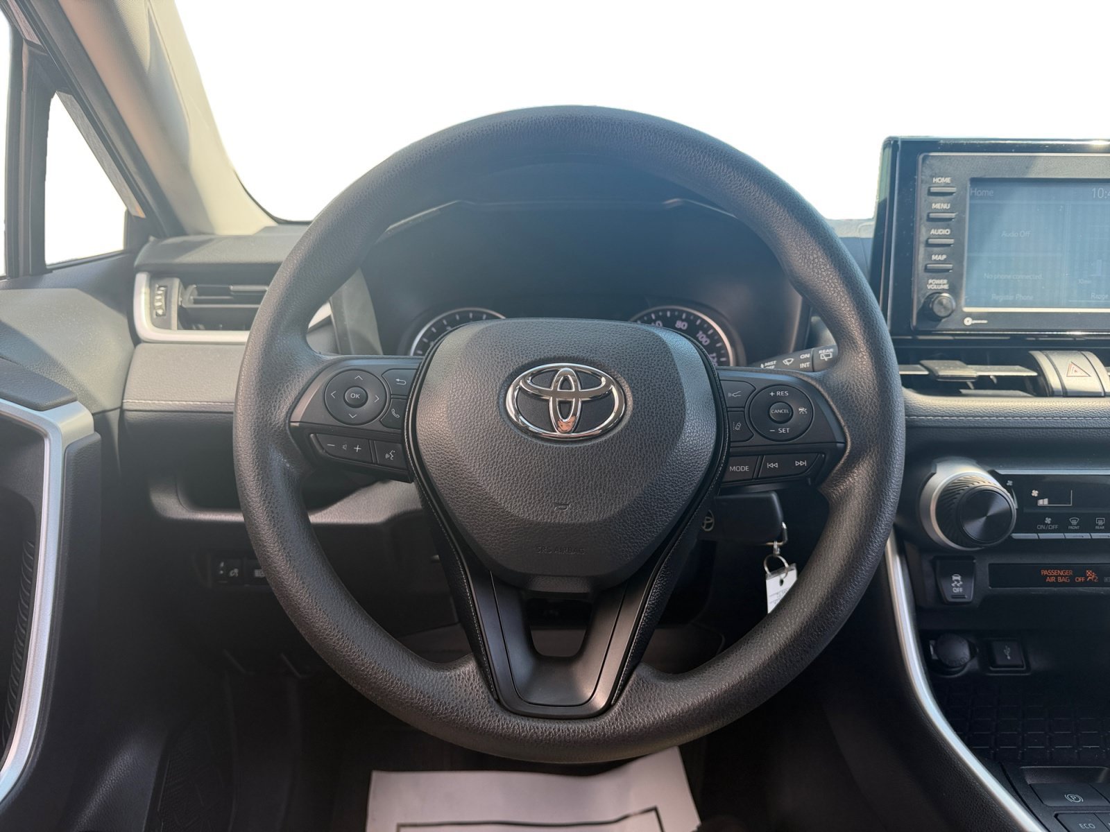 Used 2021 Midnight Black Metallic Toyota LE image 10