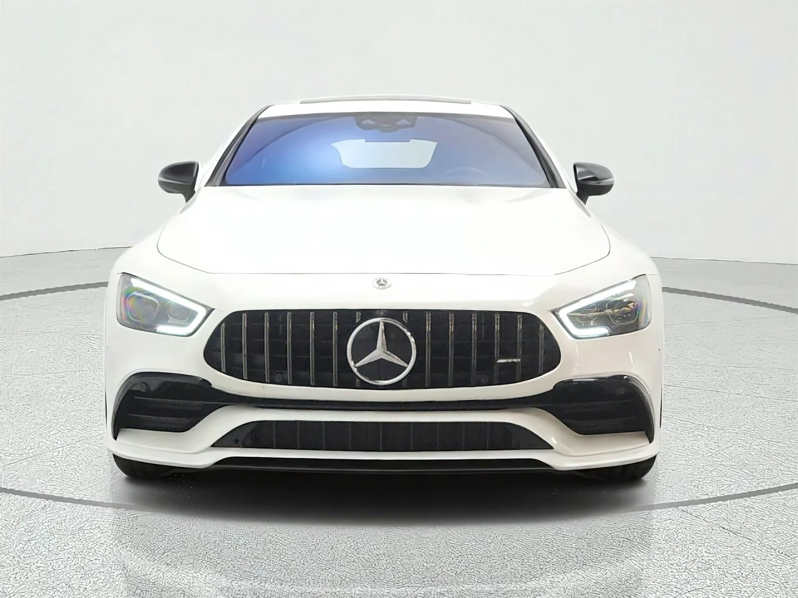 Certified Used 2022 MANUFAKTUR Diamond White Metallic Mercedes-Benz AMG® GT 53 image 2