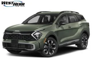 Used 2023 Jungle Green Kia X-Line image 1