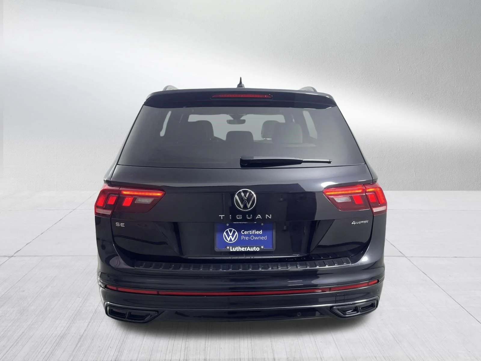 Certified Used 2023 Deep Black Pearl Volkswagen SE R-Line Black image 6