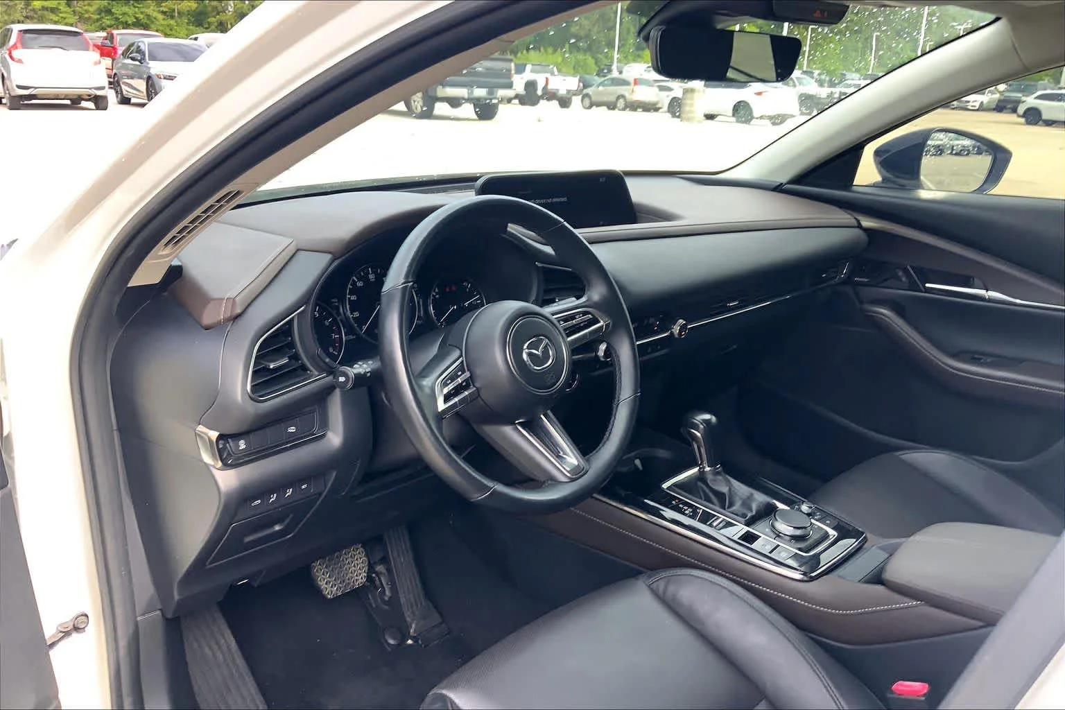 Used 2021 Snowflake White Pearl Mica Mazda Turbo Premium Package image 17