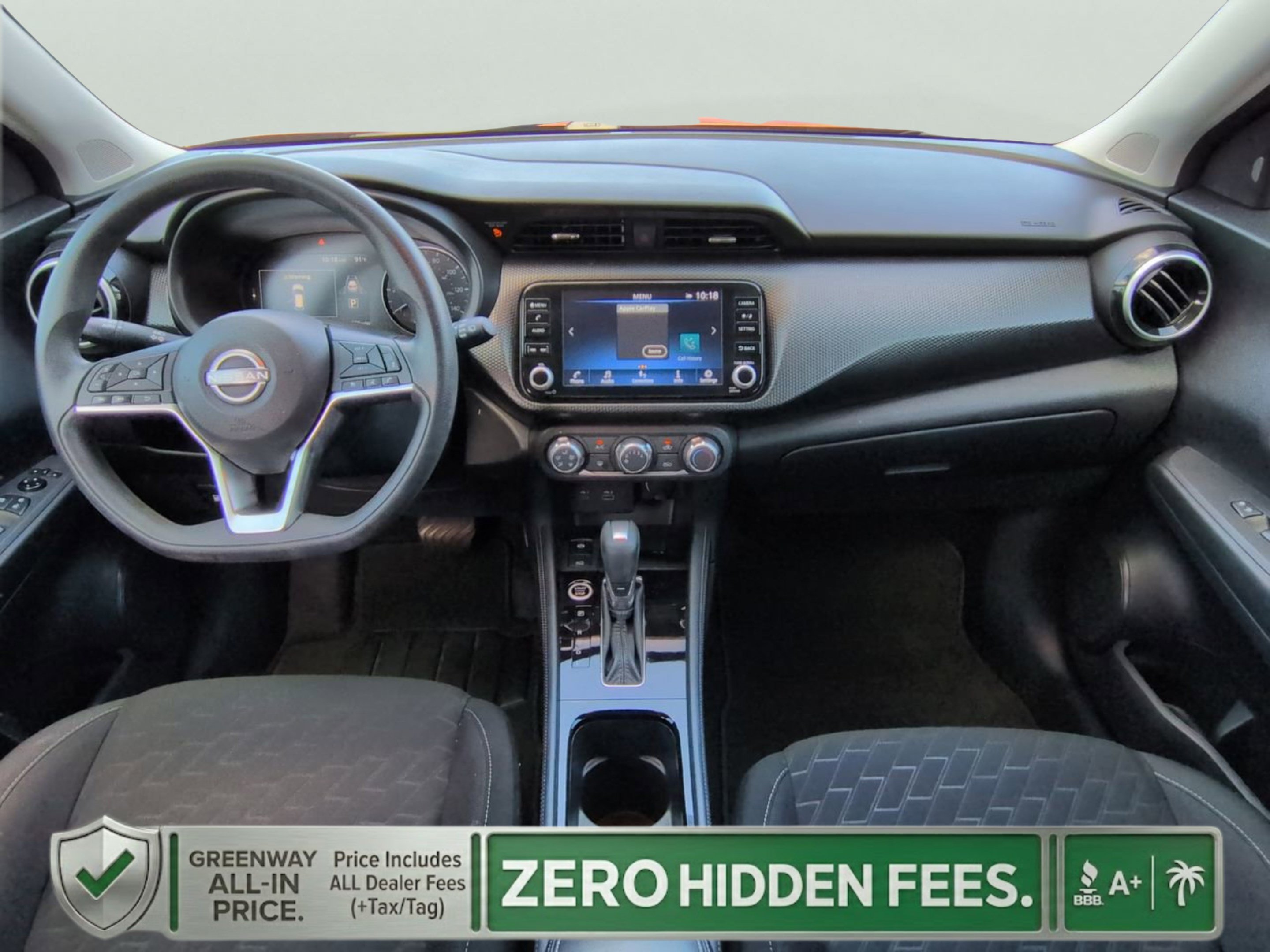 Used 2024 Monarch Orange Metallic/Super Black Nissan SV image 12