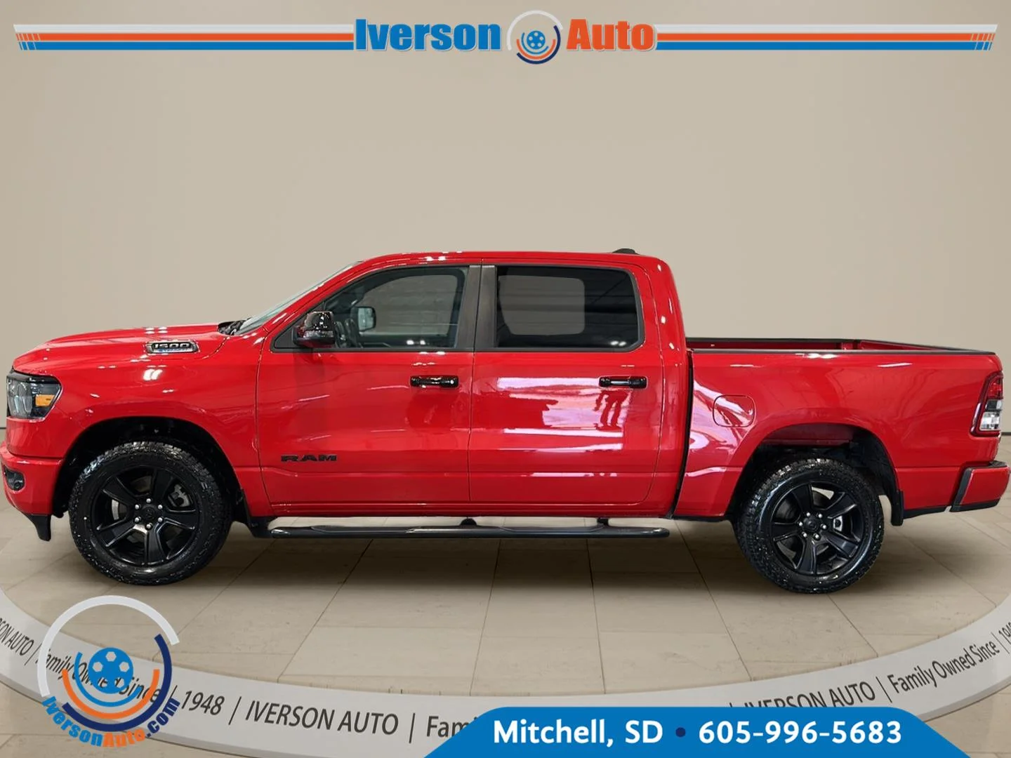 Used 2023 Flame Red Clearcoat Ram Big Horn image 4