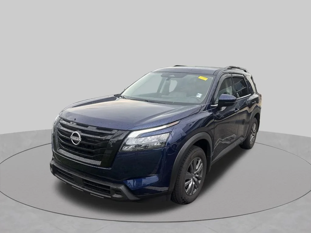 Used 2025 Blue Nissan SV image 2