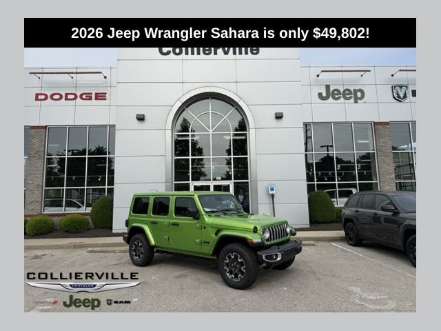 New 2026 Jeep Wrangler Sahara 4WD