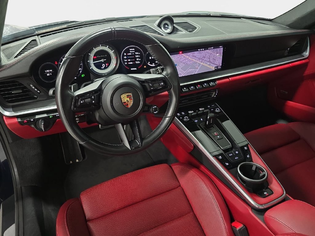 Certified Used 2021 Blue Porsche Turbo S image 12