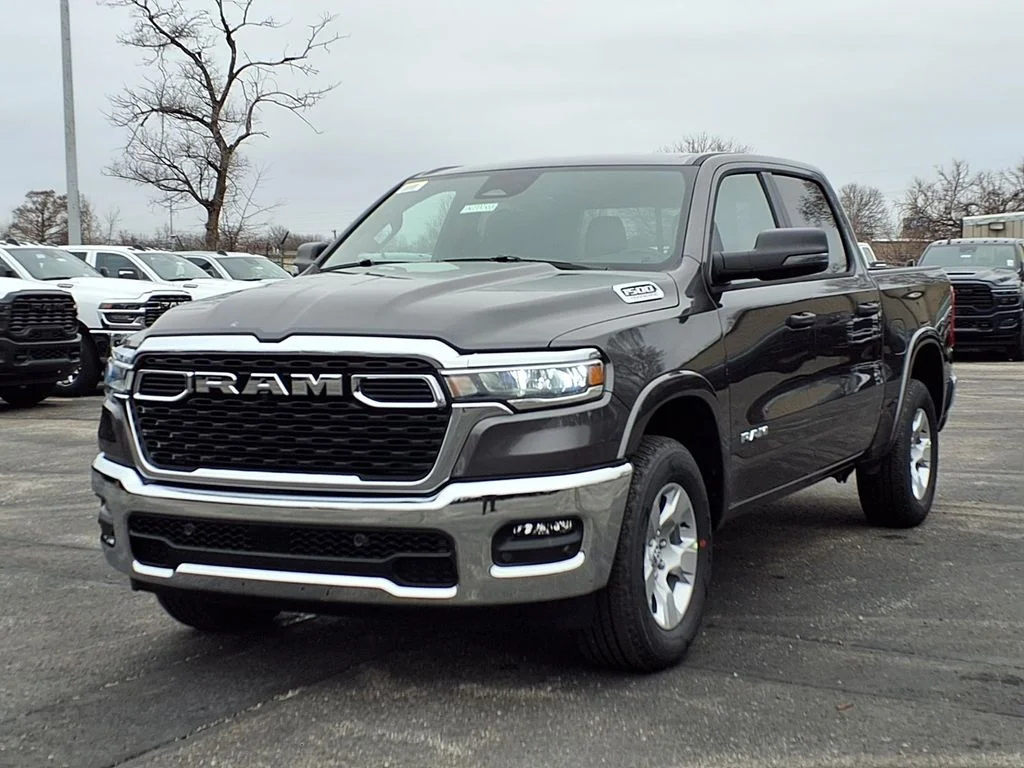 New 2026 Granite Crystal Metallic Clear-Coat Exterior Paint RAM Big Horn/Lone Star image 2