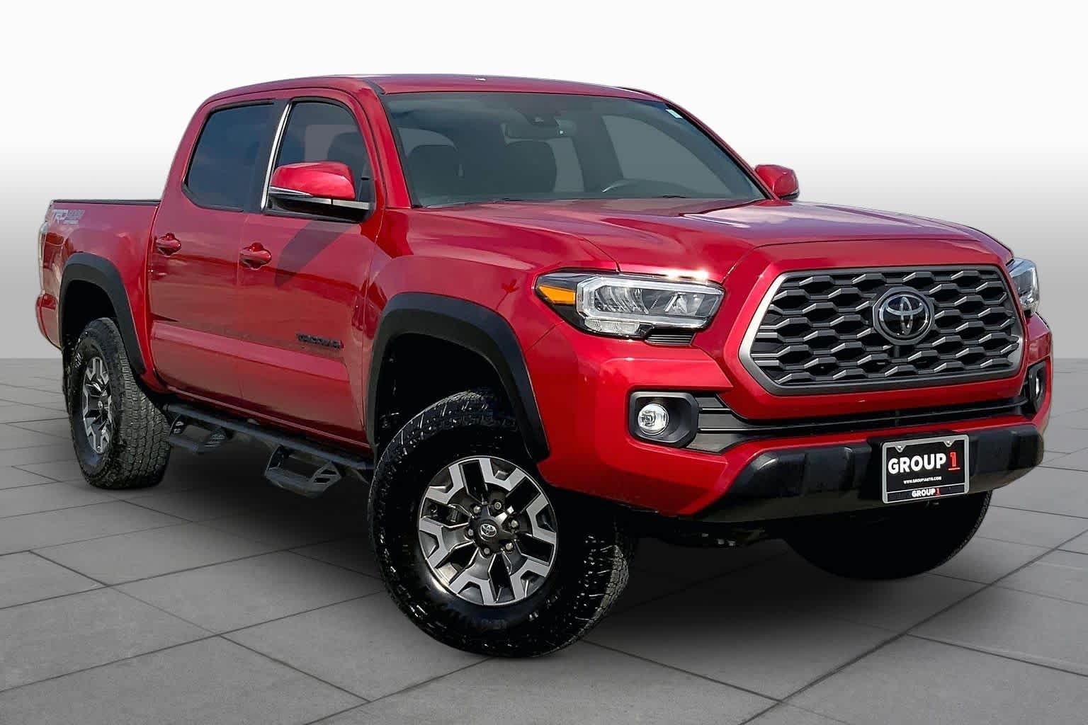 Used 2023 Barcelona Red Metallic Toyota TRD Off Road image 3