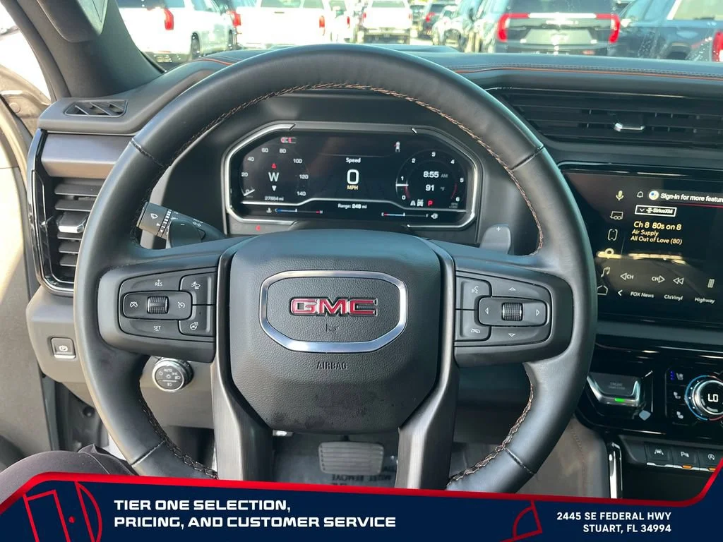Used 2025 Thunderstorm Gray GMC AT4 image 19
