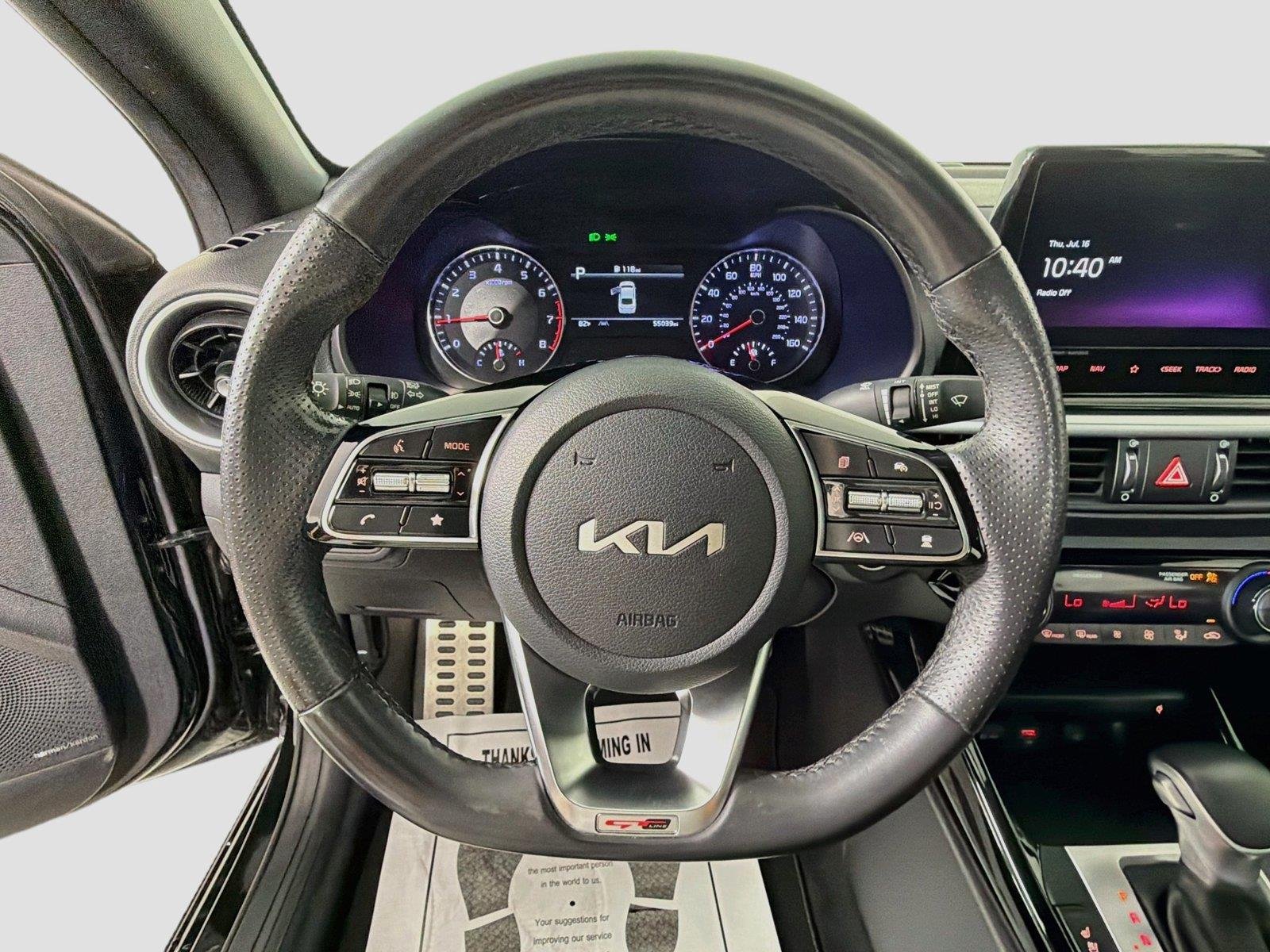 Used 2022 Aurora Black Kia GT-Line image 11