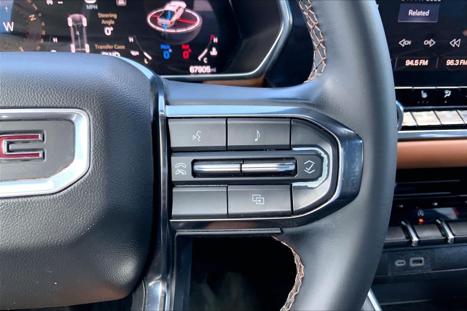 Used 2024 Summit White GMC 4WD AT4 image 47