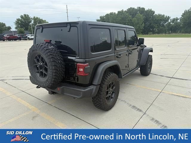 Certified Used 2025 Black Clearcoat Jeep Willys image 8
