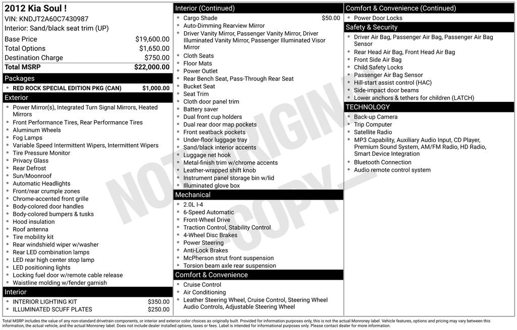 Used 2012  Kia Exclaim image 2