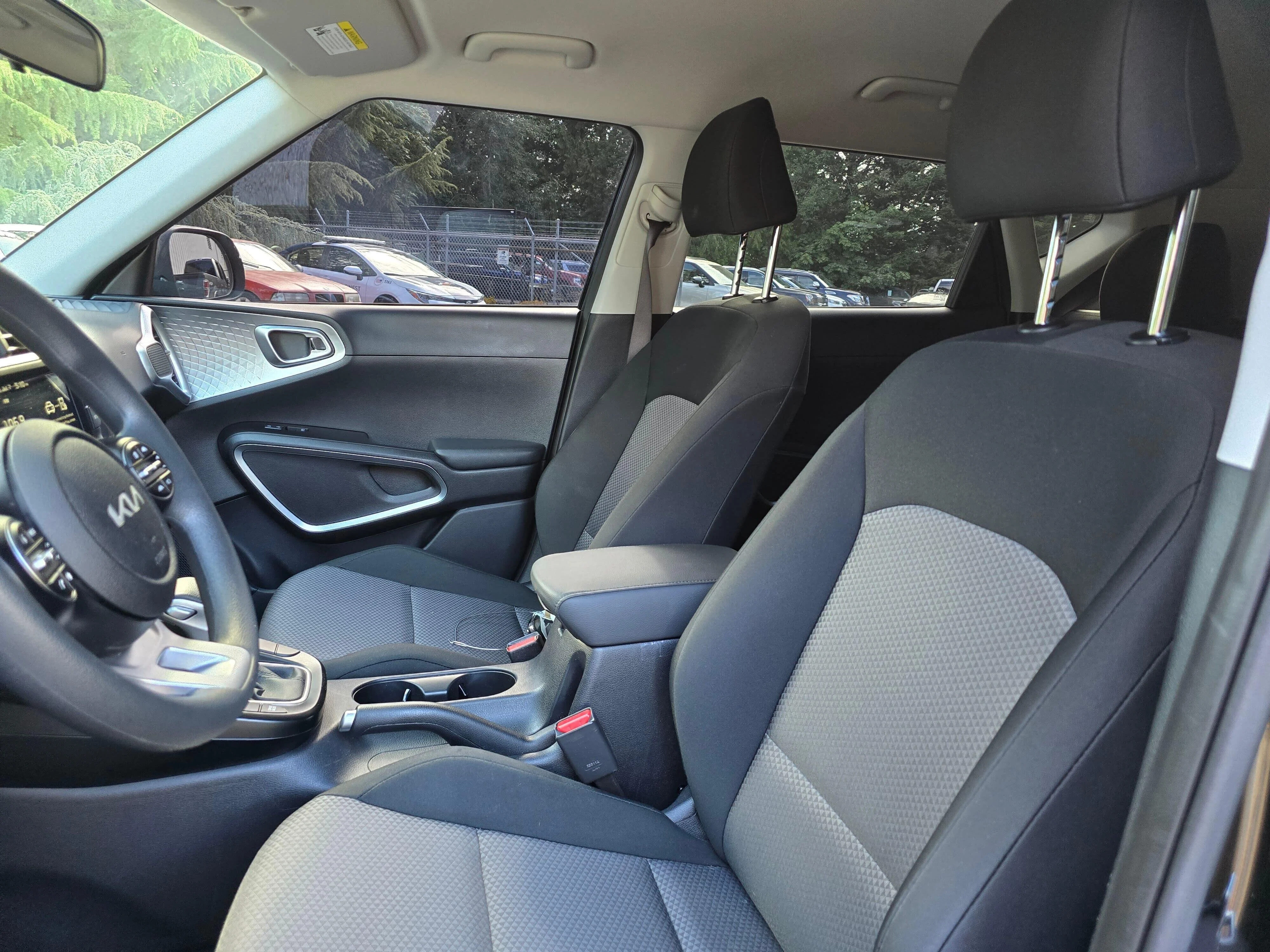 Certified Used 2025 Black Kia LX image 12
