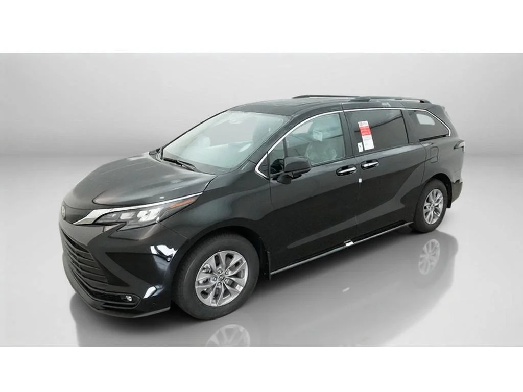 New 2026 Midnight Black Metallic Toyota XLE image 1
