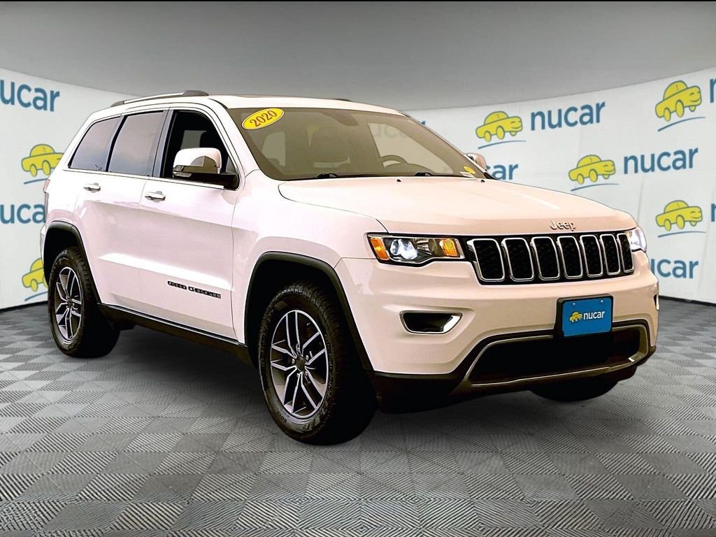 Used 2020 White Jeep Limited image 1