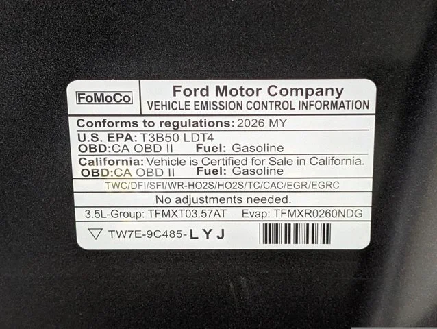 New 2026 Carbonized Gray Metallic Ford Platinum® image 66