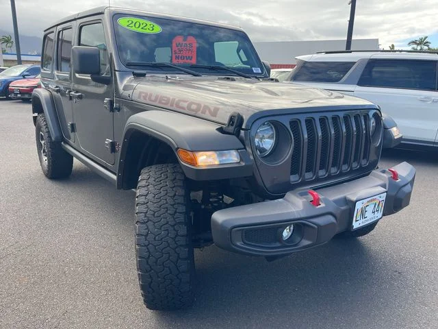 Used 2023 Gray Jeep Rubicon image 3