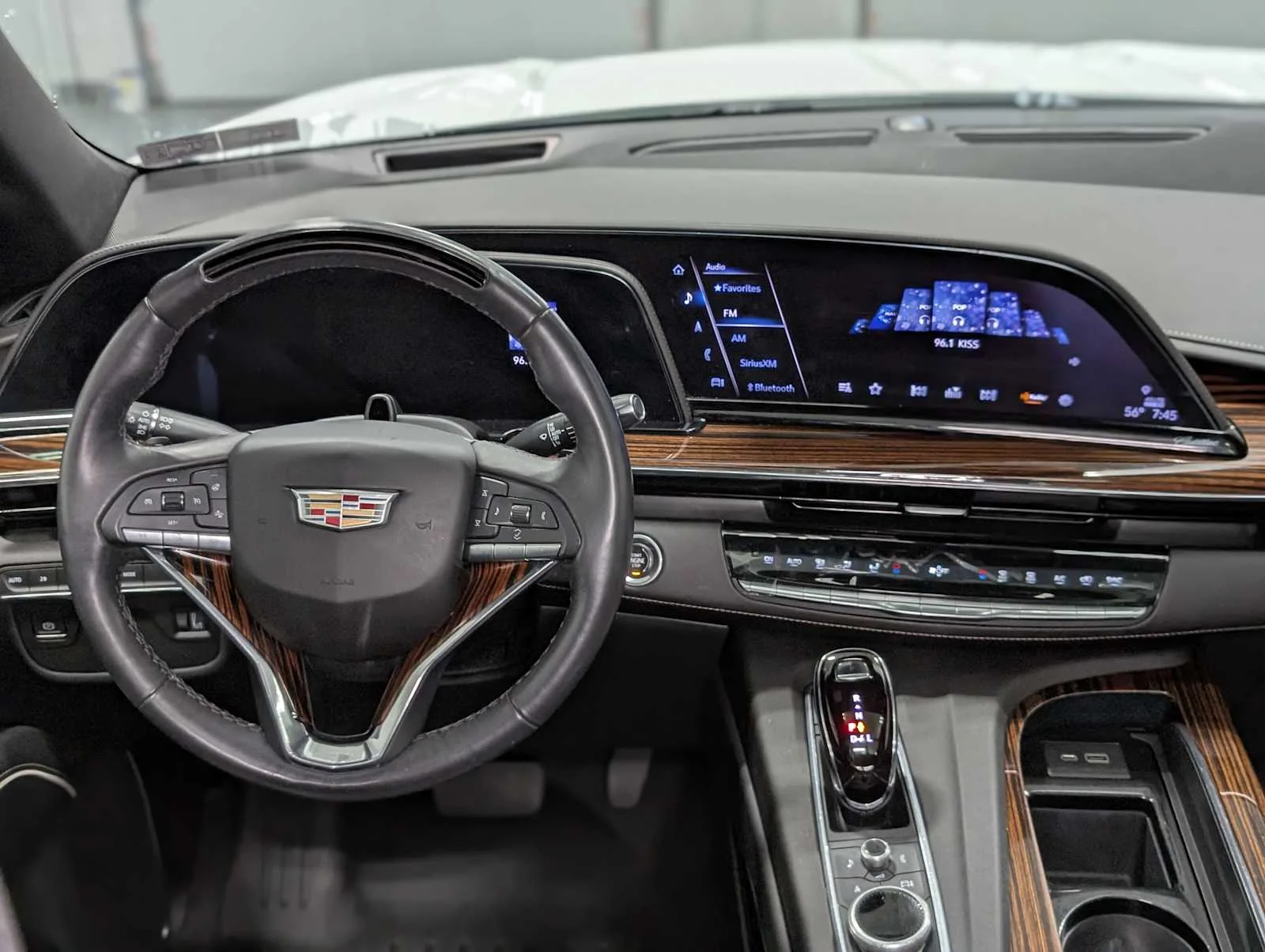 Used 2023 Crystal White Tricoat Cadillac 4WD Premium Luxury image 5