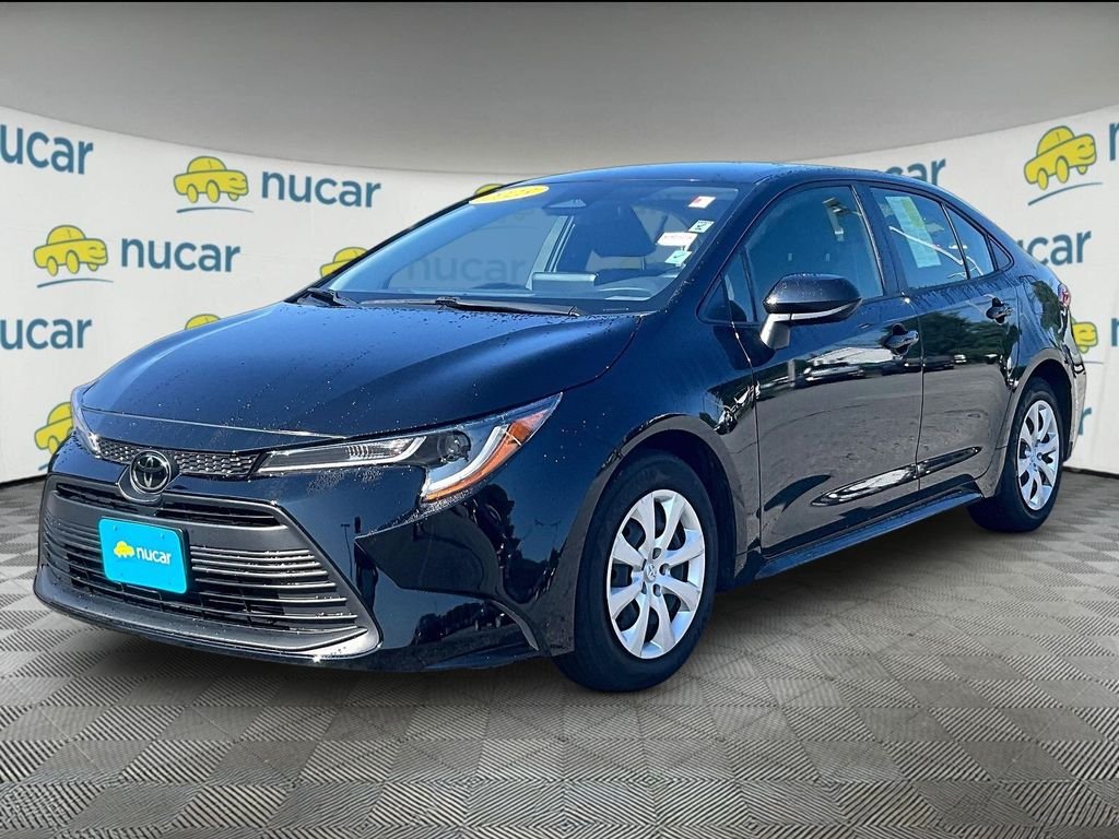 Used 2023 Black Toyota LE image 3