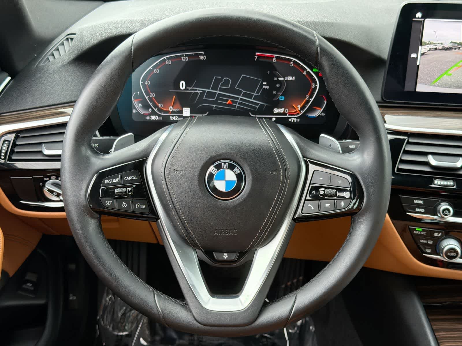 Used 2021 Bernina Grey Amber Effect Metallic BMW 530i xDrive image 24