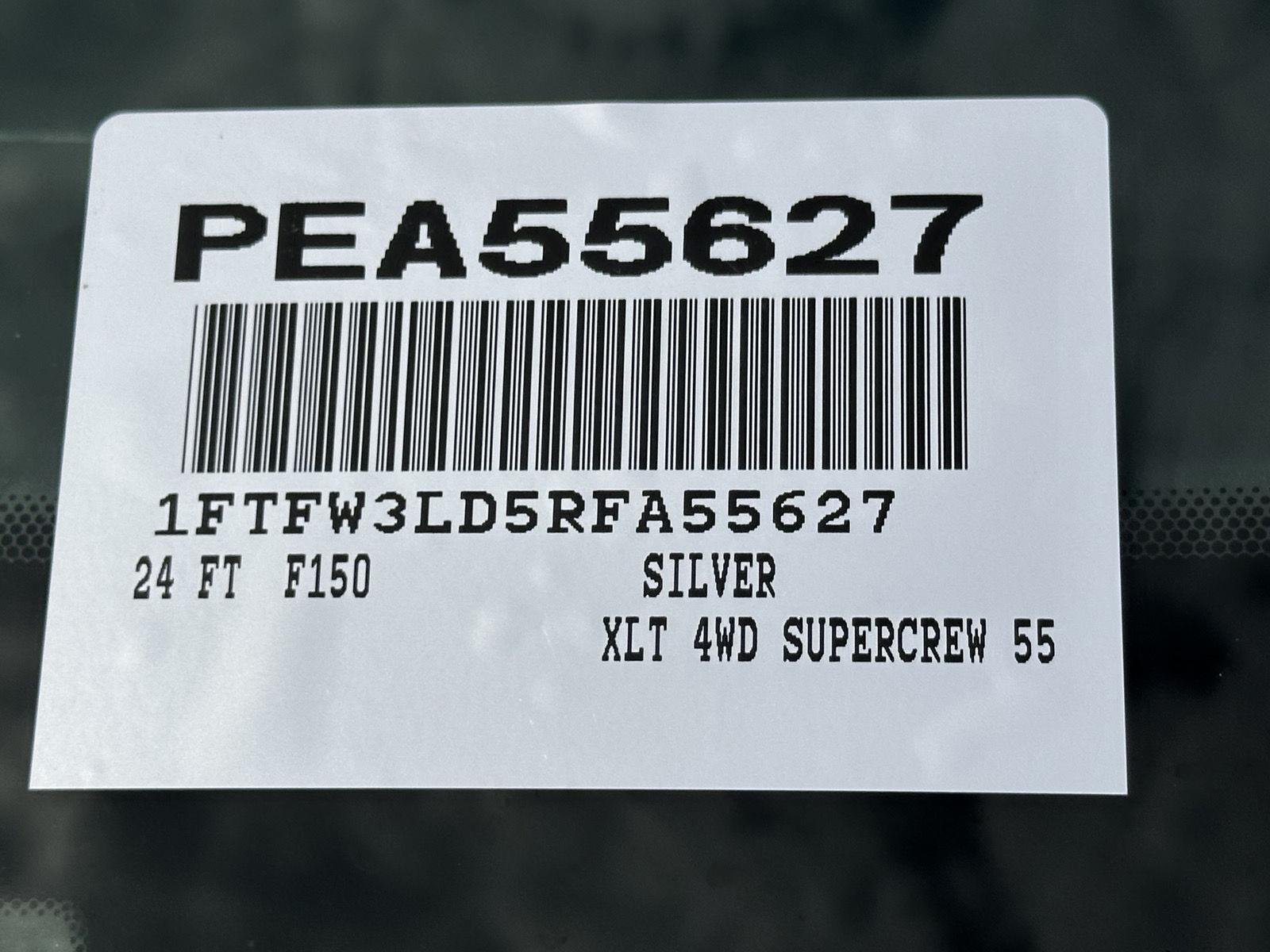Used 2024 Iconic Silver Metallic Ford XLT image 15