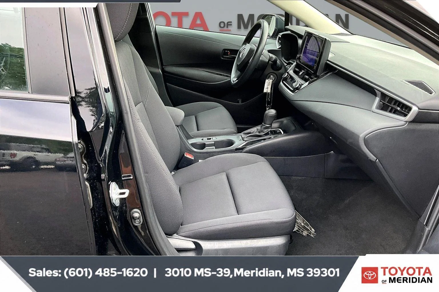 Used 2024 Midnight Black Metallic Toyota LE image 6