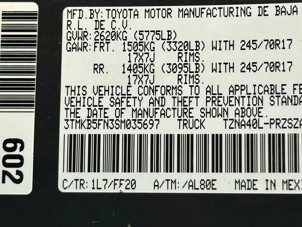 Used 2025 Underground Toyota SR5 image 48