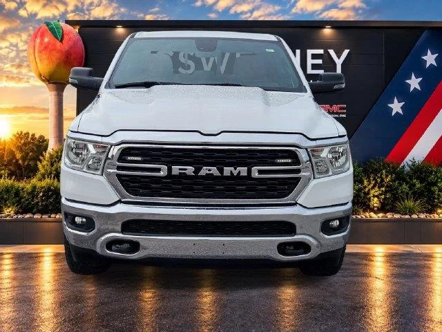 Used 2023 Bright White Clearcoat Ram Big Horn image 8