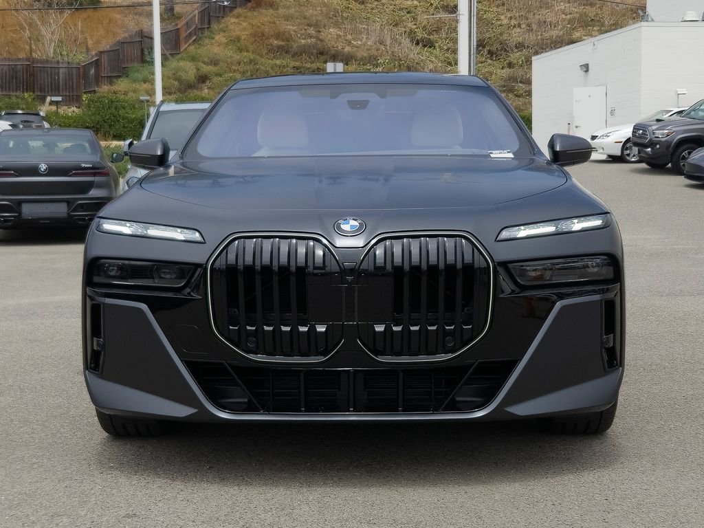 New 2026 Frozen Deep Grey Metallic BMW 760i xDrive image 2
