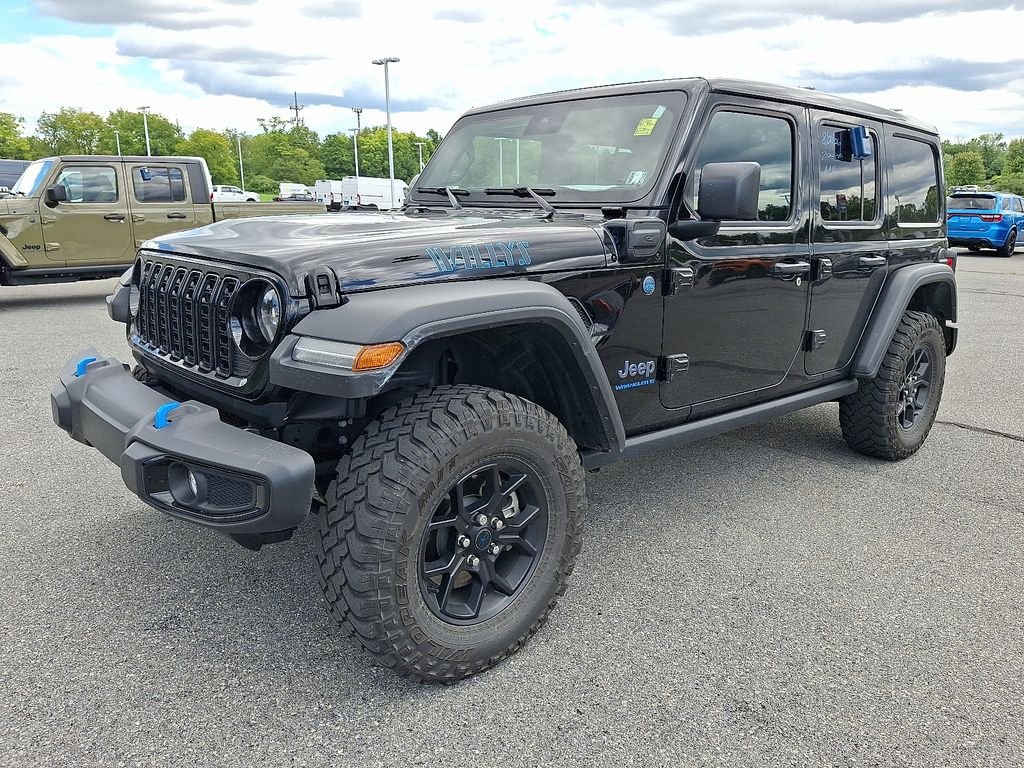 Used 2024 Black Jeep Willys 4xe image 3