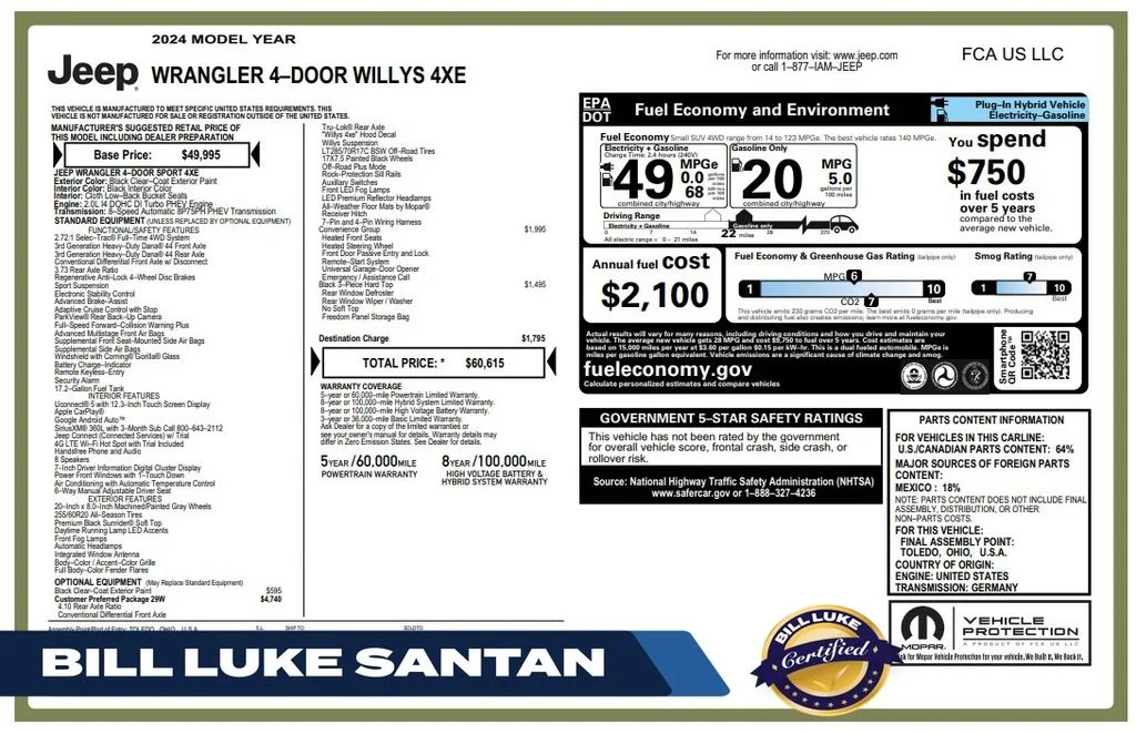 2024 Jeep Wrangler 4xe Willys 4XE's photo