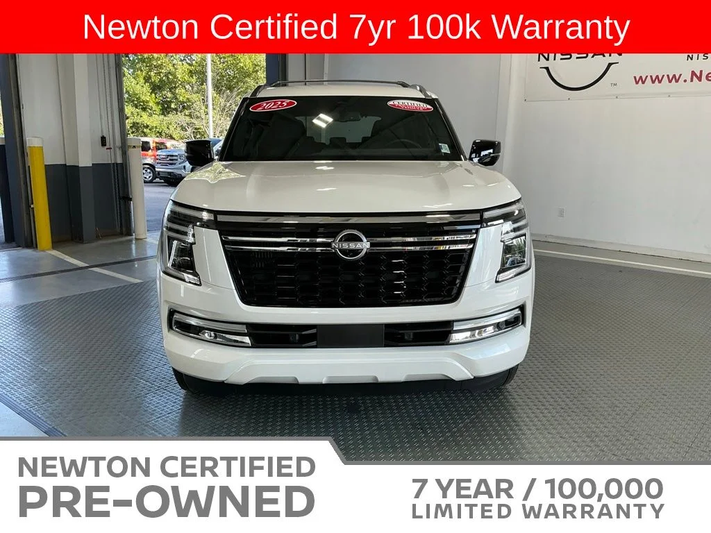 Certified Used 2025 Aspen White Nissan SL image 33