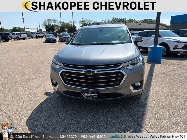 Used 2020 Chevrolet Traverse Premier with VIN 1GNEVKKW4LJ101438 for sale in Shakopee, Minnesota